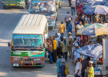 Most of the world’s population is urban, and most live in Majority World cities such as Dar es Salaam (pictured) rather than New York or Paris © WhereIsMyTransport / Imani Selemani