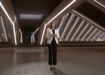 General Motors chairman Mary Barra launched Cadillac, a concept air taxi © CES 2021