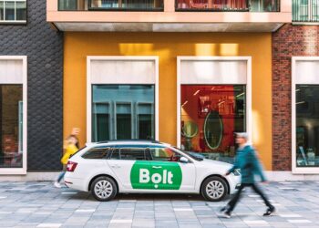 Ride-hail decarbonisation innovation technology (© Bolt)