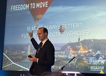Marius Skuodis Lithuania decarbonisation Net Zero electric vehicles innovation