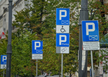 Warsaw parking touchscreen zone © Aliaksei Matsiushkou | Dreamstime.com
