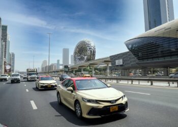Bolt technology footprint Dubai ride-hail (image: Dubai Taxi Company)