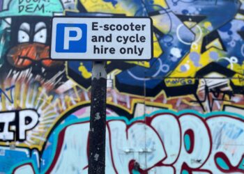 Graffiti parking wall stringent enforcer © ITS International | Adam Hill