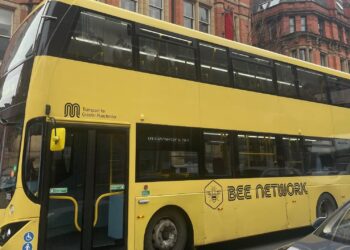 Bee Network Madchester bus travel AI © ITS International | Adam Hill