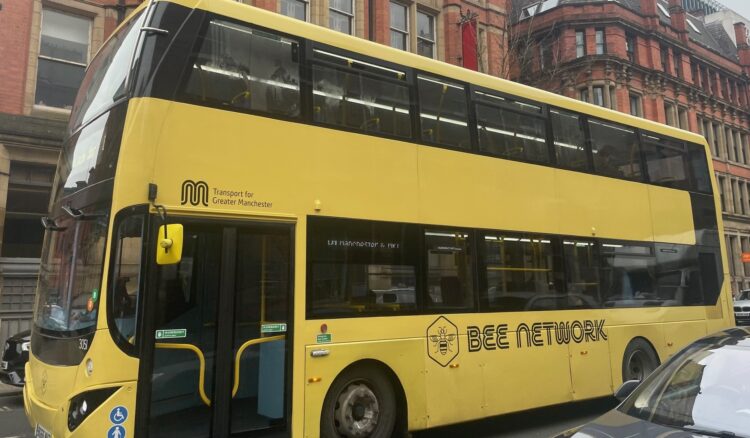Bee Network Madchester bus travel AI © ITS International | Adam Hill