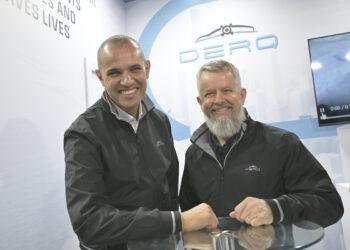 Hesham Enan, left and Ty Beltramo of Derq