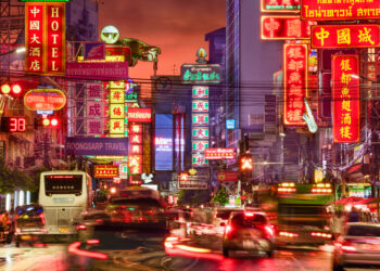 Bangkok traffic Intertraffic event © Sean Pavone | Dreamstime.com