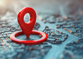 Future cities map data TomTom © Elena Nazarova | Dreamstime.com