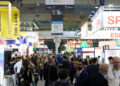 Crowds of people in busy aisle at Smart City Expo at Fira Barcelona in 2025 (image: Smart City Expo World Congress)