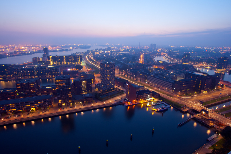 The A24 serves the port city of Rotterdam (© VanderWolfImages | Dreamstime.com) Rotterdam road connection tolling electronic © VanderWolfImages | Dreamstime.com