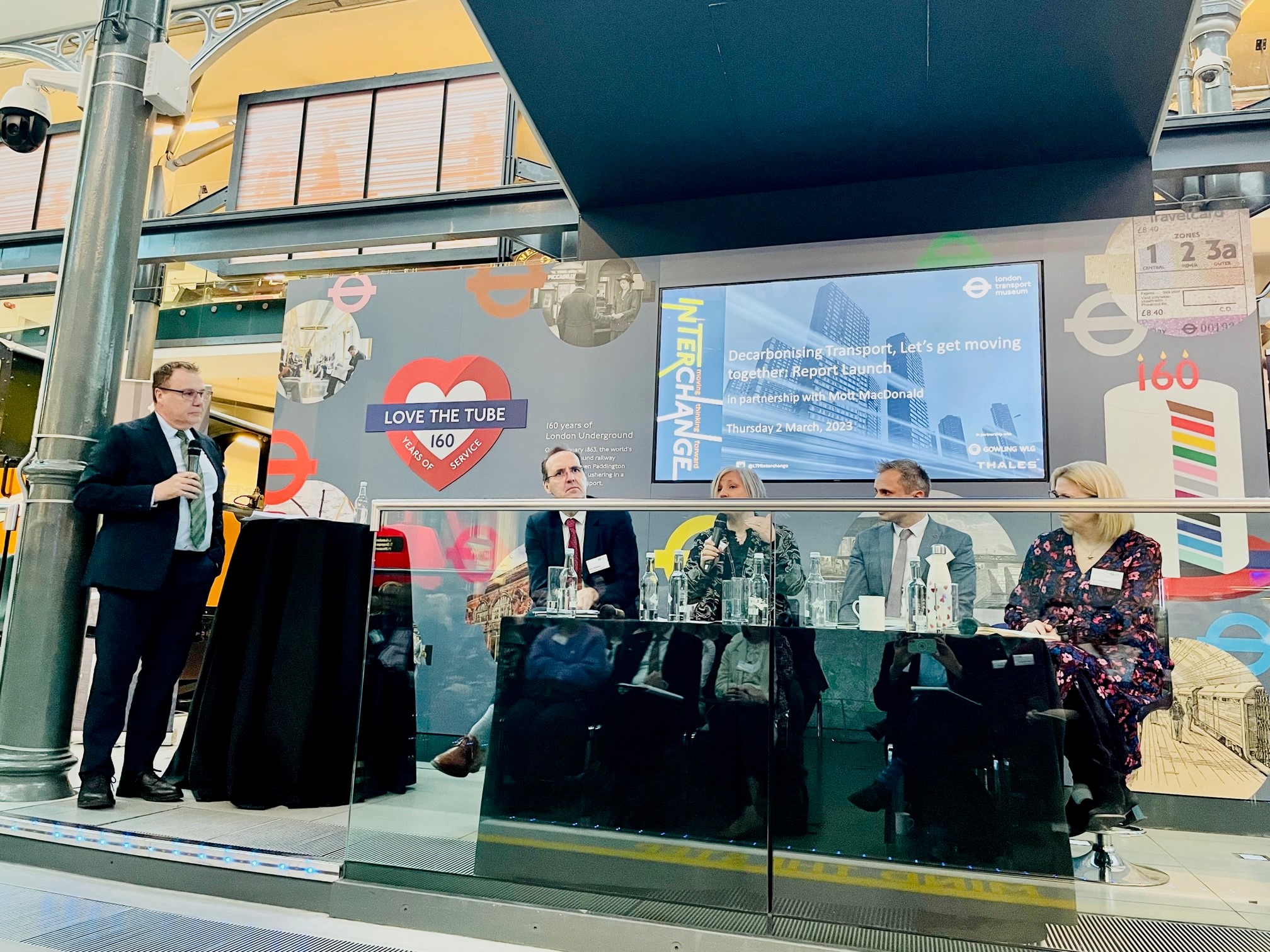 The report was launched at London Transport Museum Decarbonisation urban mobility alternative fuels electric vehicles