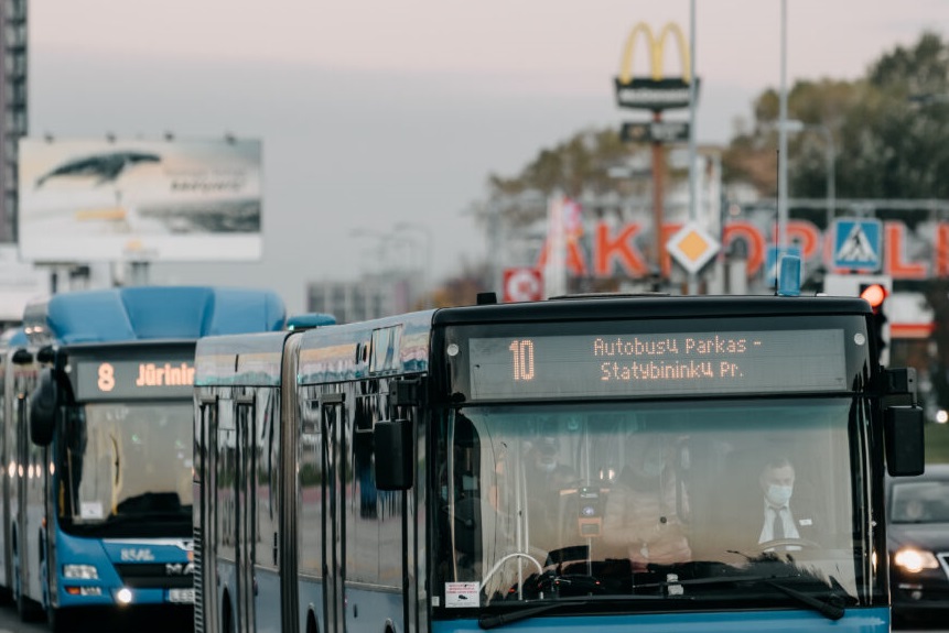 Klaipeda Public Transport Authority and Ridango began their cooperation in 2017 (image: Ridango) Account-based ticketing buses contactless payment Lithuania (image: Ridango)
