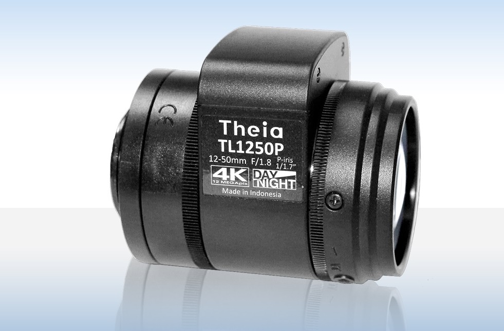 Theia’s compact telephotos come in 9-40mm and 12-50mm focal ranges for high-detail, long distance ITS applications such as ANPR Theia enforcement cameras ANPR telephoto lenses long distance infrared